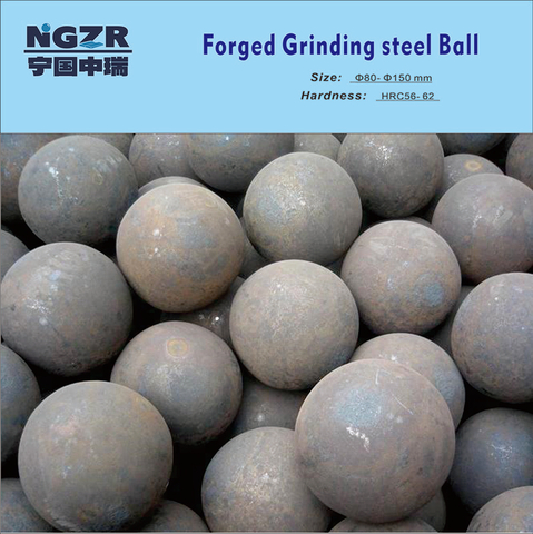GM-3: Φ125 Mm Forged Grinding Media Steel Ball for Mining SAG Mill 