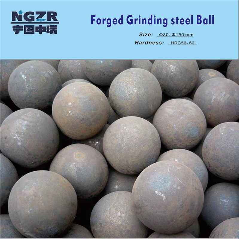 GM-3: Φ125 Mm Forged Grinding Media Steel Ball for Mining SAG Mill 