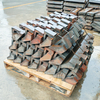 Rubber & Mn-Cr alloy cast composite liner for SAG mill in Mining 