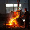 Mn13Cr2 alloy steel cast mill lining board for Mining 21*57 ball mill 