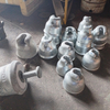 Toughened cast porcelain insulator steel cap for High voltage electromagnetic insulator