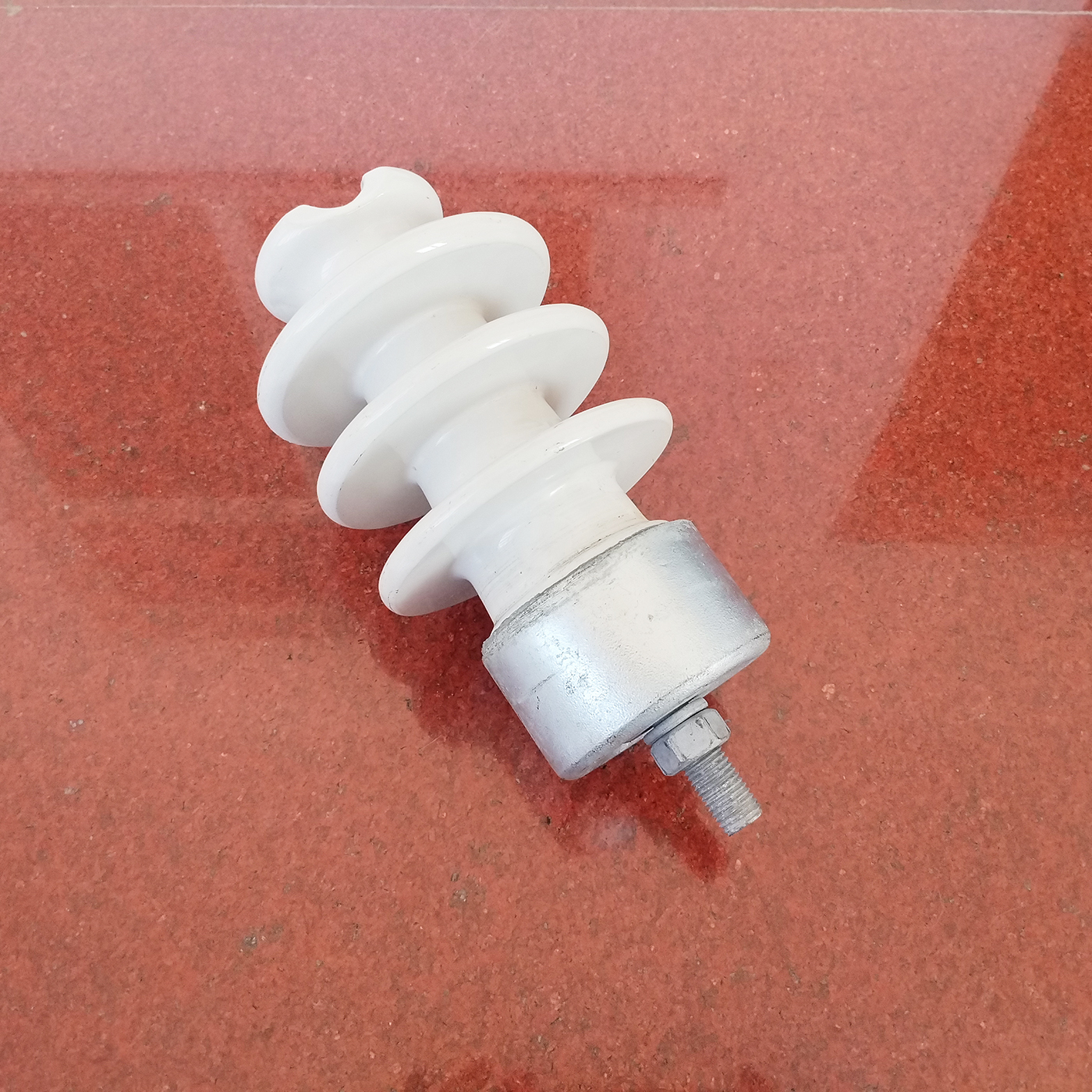 Toughened cast porcelain insulator steel cap for High voltage electromagnetic insulator