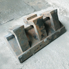 Rubber & Mn-Cr alloy cast composite liner for SAG mill in Mining 