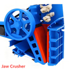 Mn-Cr alloy cast Jaw crusher spare wear parts: Side liner & Jaw plates 
