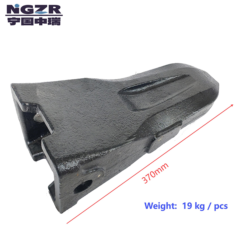 High Abrasion-Resistant Alloy Steel Cast Excavator Bucket Teeth & Adapters for Mining