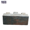 Rubber & Mn-Cr alloy cast composite liner for SAG mill in Mining 
