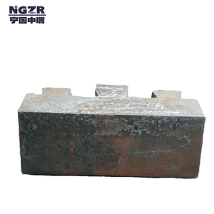 Rubber & Mn-Cr alloy cast composite liner for SAG mill in Mining 
