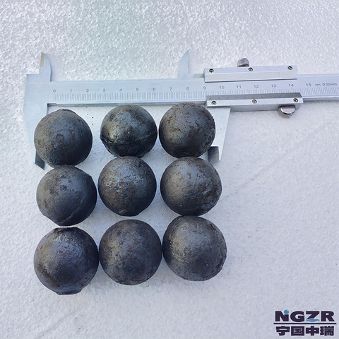 High Hardness & Wear-resistance Φ30mm High Chromium Mill Ball for Tower Mill