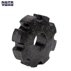  Alloy cast Knife Hammer & liner of metal crusher /grinder for Metal & Waste materials recycling