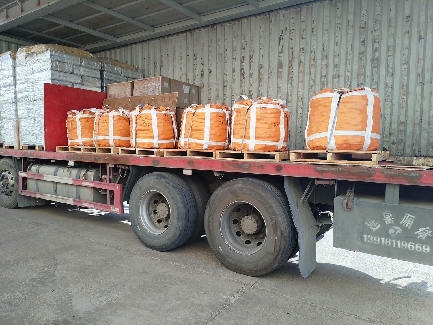 On April 15, 2025. 6 Tons Test Grinding Media Balls Export To Russia Mining Clients