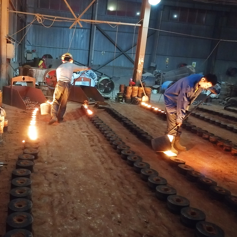 Cast Metallic Mould for Grinding Media steel Ball by Handmade