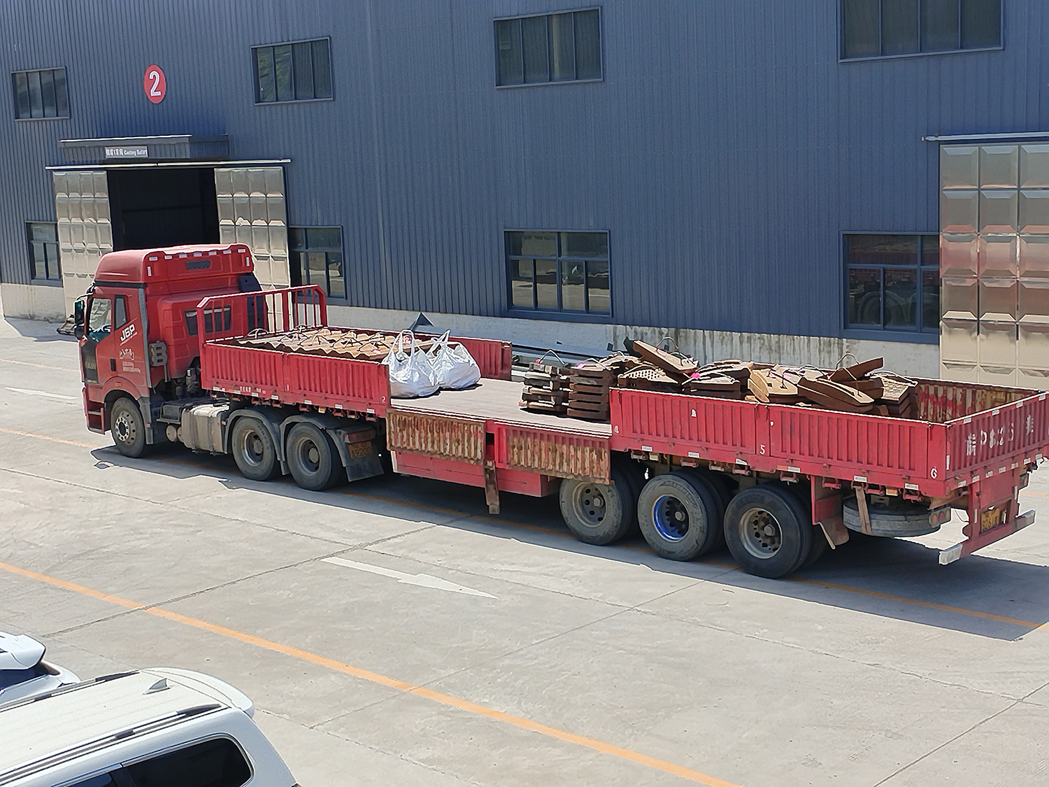 On April-18- 2025, Ball mill liner export to Myanmar gold mine