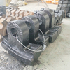Alloy steel cast Hammer crusher spare wear parts: hammer & inpact liner & sieve plate 